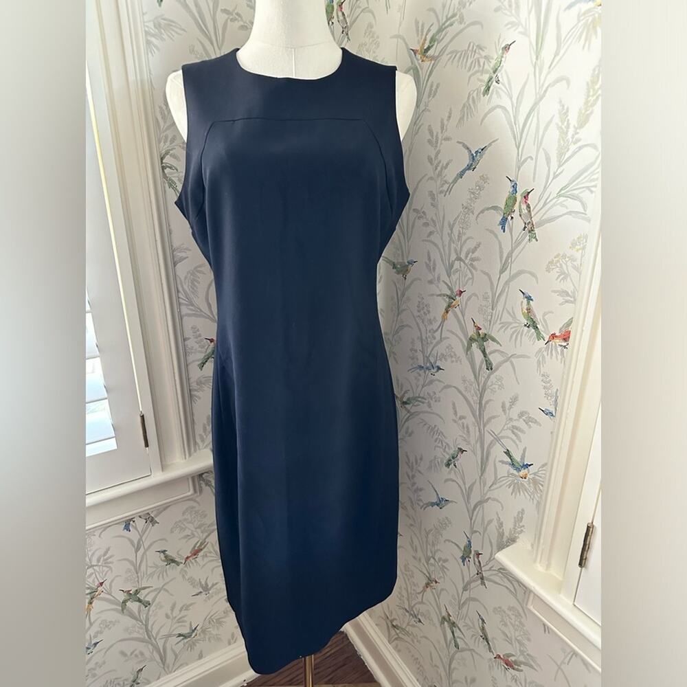 Anne Klein black sleeveless cocktail dress size 6